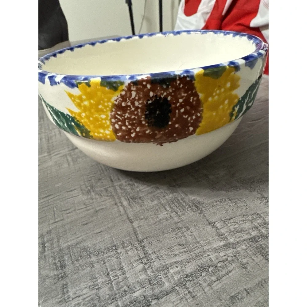 Crock Shop Sunflower Bowl 6
